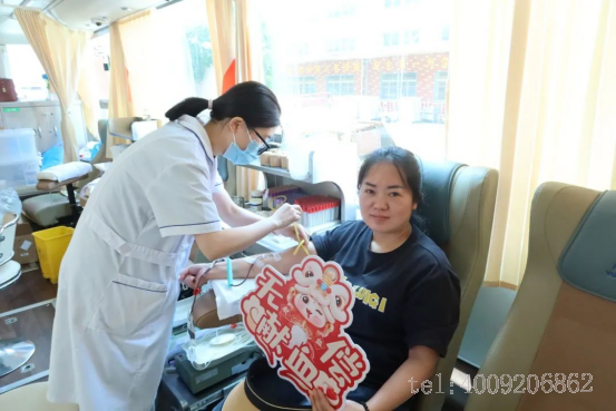 點滴聚愛心，公司組織開展公益獻血活動(圖3)